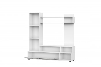 Мебель для гостиной "МГС 9" Белый / Цемент светлый в Шипуново - shipunovo.mebel54.com | фото