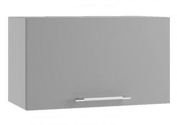 Норд ШВГ 600 Шкаф верхний горизонтальный (Софт смок/корпус Белый) в Шипуново - shipunovo.mebel54.com | фото