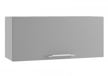 Ройс ПГ 800 Шкаф верхний горизонтальный (Графит софт/корпус Серый) в Шипуново - shipunovo.mebel54.com | фото